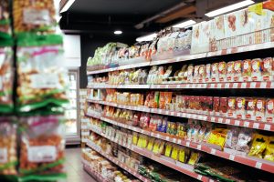 supermarket interior