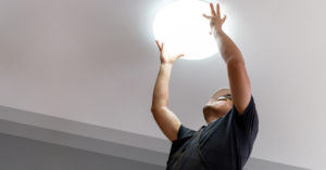 What is a commercial LED lighting retrofit?